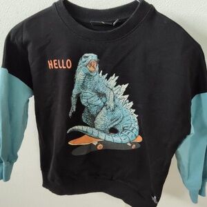 Size 5 Rock Your Baby Dinosaur Sweatshirt